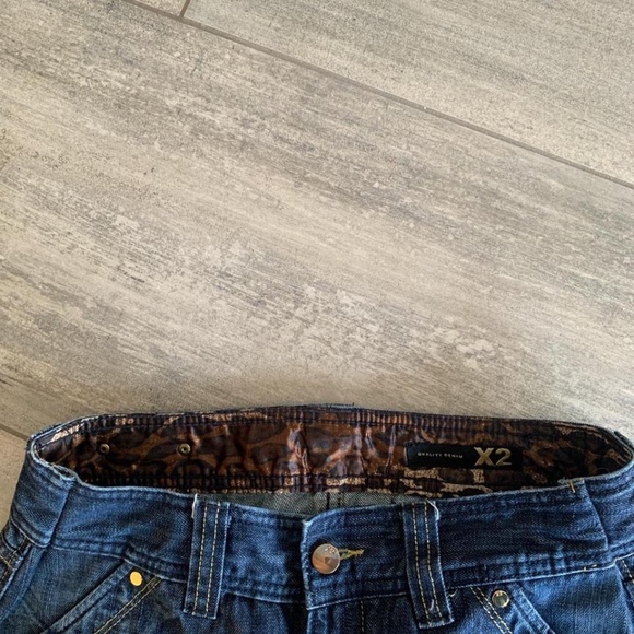 Y2K DENIM MINI SKIRT - Picture 5 of 5